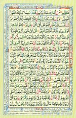Learn Quran with Tajweed Juz 07 Page 118
