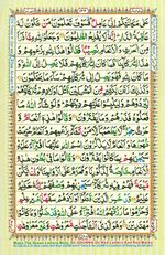 Learn Quran with Tajweed Juz 08 Page 132