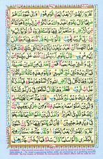 Learn Quran with Tajweed Juz 12 Page 207