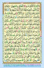 Learn Quran with Tajweed Juz 13 Page 224